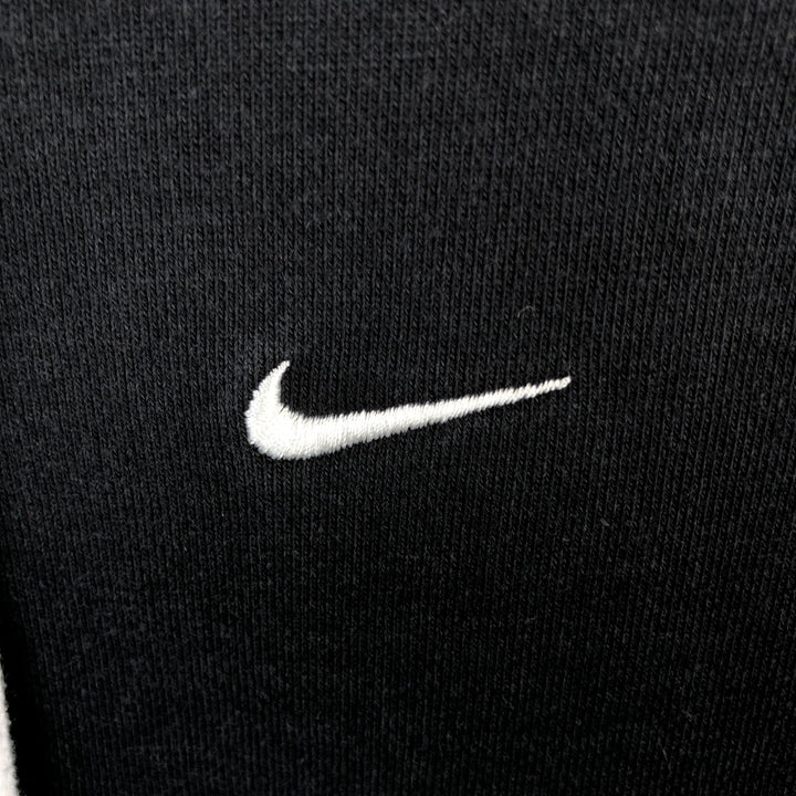 Nike Sweat Pullover Hoodie, Men's Size M cotton black type Vintage Second Hand