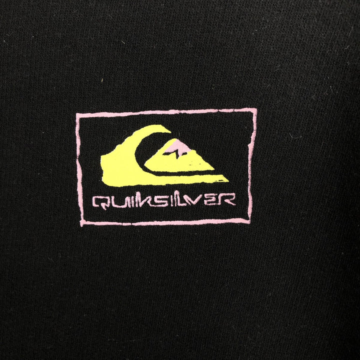 QuikSilver Sweat Pullover Hoodie, Men's Size XL (approx.) cotton black type Vintage Second Hand