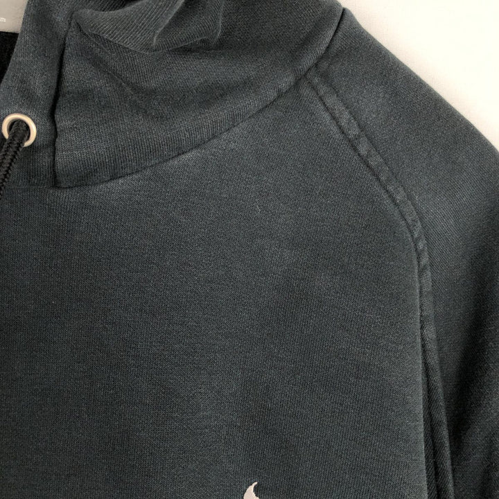 Nike Sweat Pullover Hoodie Men's XL Size cotton black type Vintage Second Hand