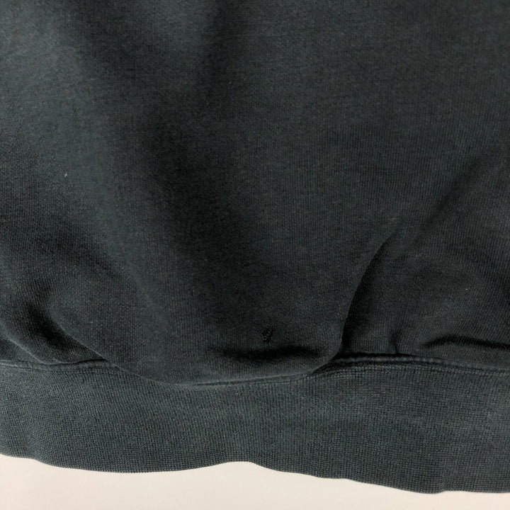 Nike Sweat Pullover Hoodie Men's XL Size cotton black type Vintage Second Hand