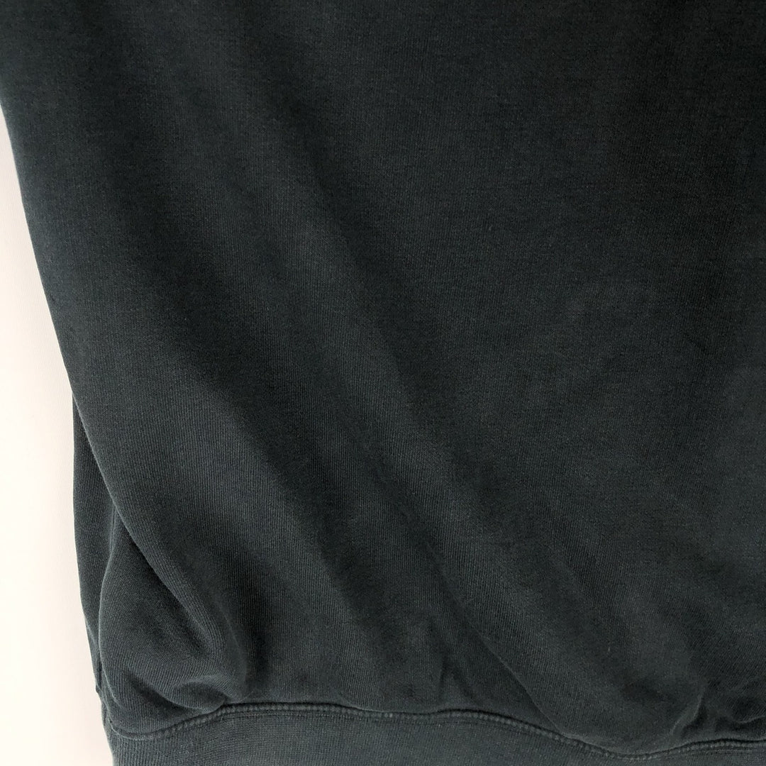 Nike Sweat Pullover Hoodie Men's XL Size cotton black type Vintage Second Hand