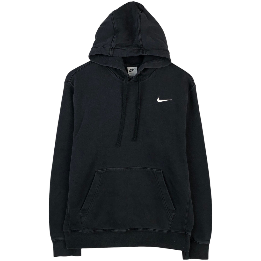 Nike Sweat Pullover Hoodie, Men's Size Small cotton black type Vintage Second Hand