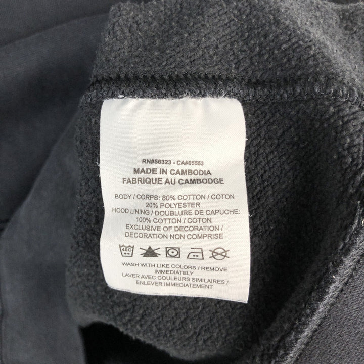 Nike Sweat Pullover Hoodie, Men's Size Small cotton black type Vintage Second Hand