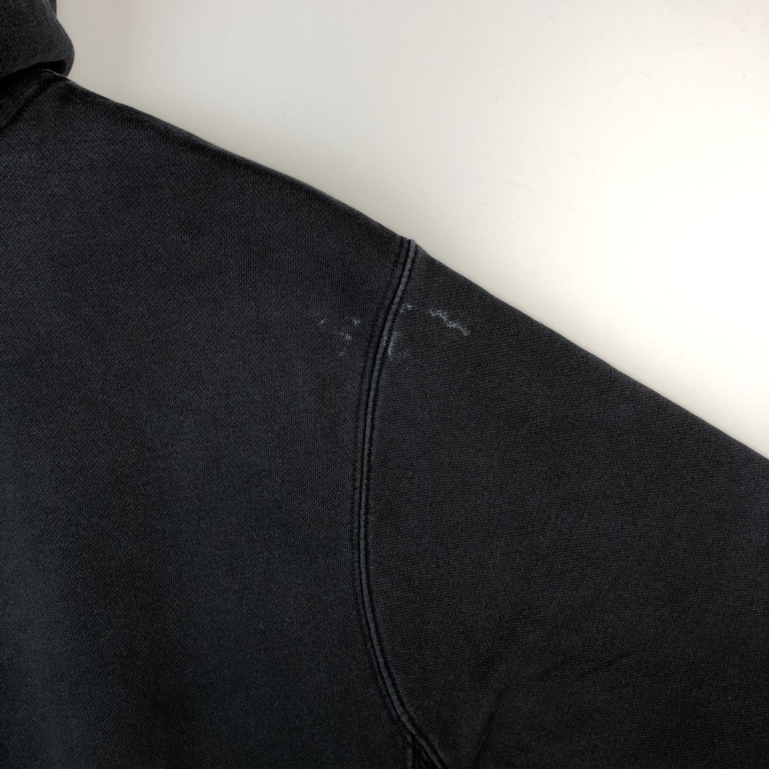 Nike Sweat Pullover Hoodie, Men's Size Small cotton black type Vintage Second Hand
