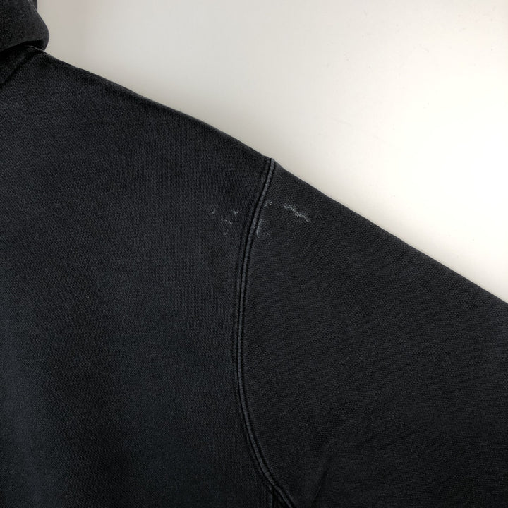 Nike Sweat Pullover Hoodie, Men's Size Small cotton black type Vintage Second Hand