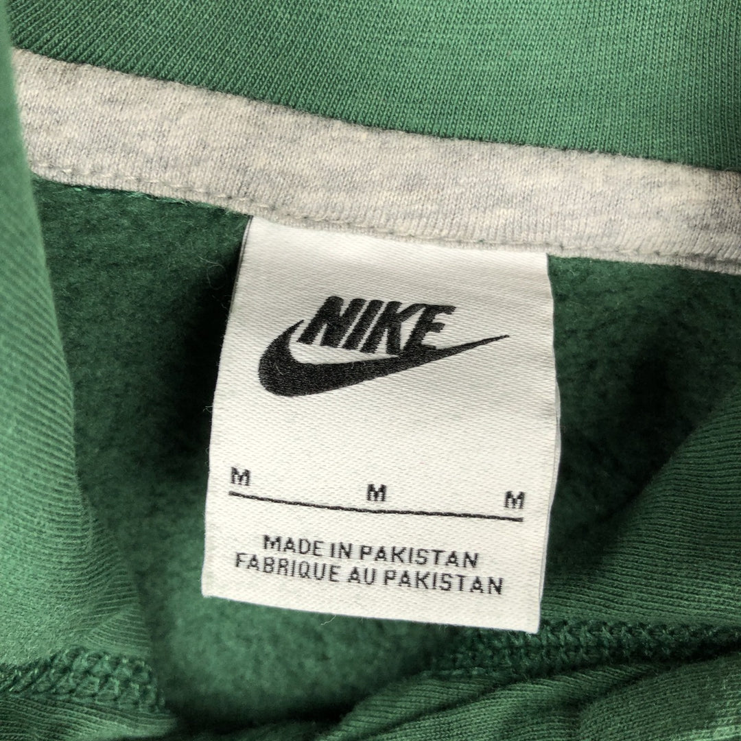 Nike Sweat Pullover Hoodie, Men's Size M cotton green type Vintage Second Hand