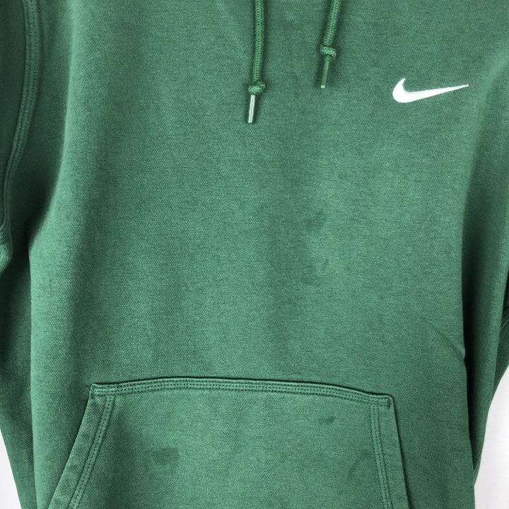 Nike Sweat Pullover Hoodie, Men's Size M cotton green type Vintage Second Hand