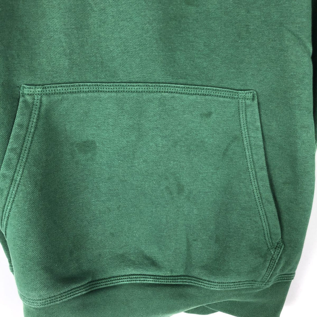 Nike Sweat Pullover Hoodie, Men's Size M cotton green type Vintage Second Hand