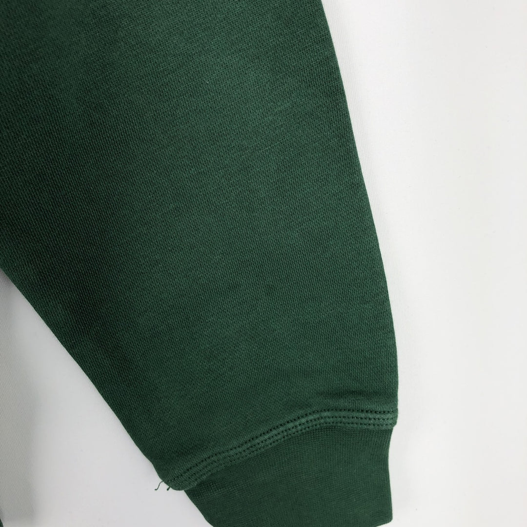 Nike Sweat Pullover Hoodie, Men's Size M cotton green type Vintage Second Hand