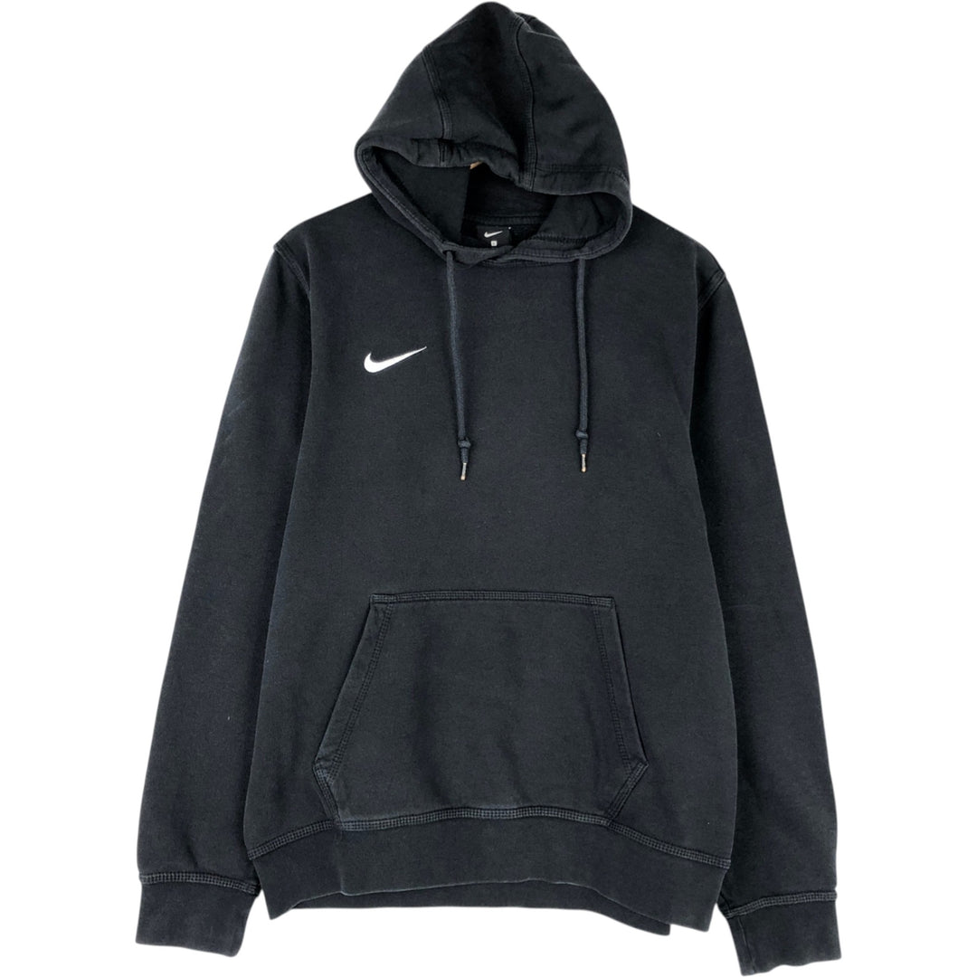 Nike Sweat Pullover Hoodie, Men's Size L cotton black type Vintage Second Hand