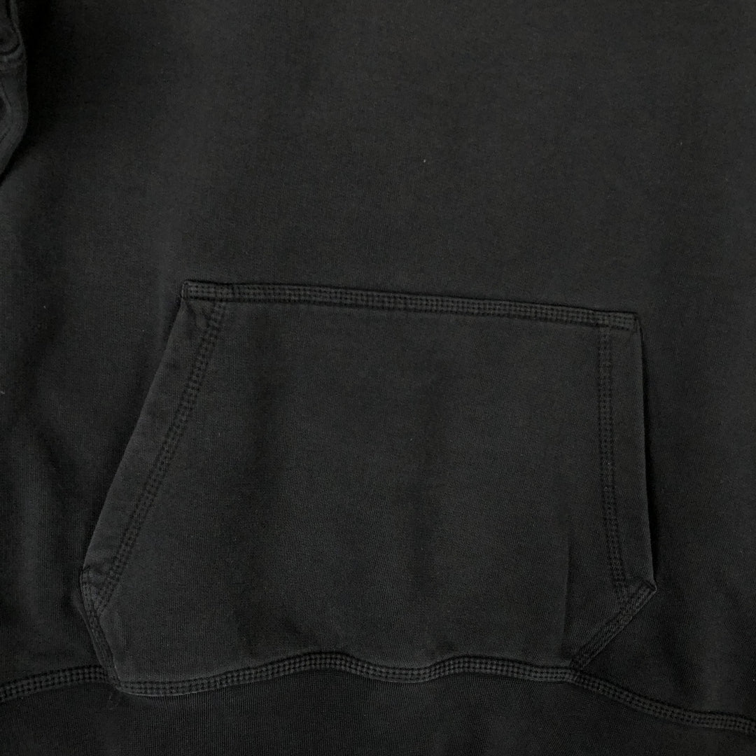 Nike Sweat Pullover Hoodie, Men's Size L cotton black type Vintage Second Hand