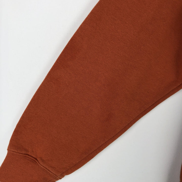 Nike Sweat Pullover Hoodie, Men's Size M cotton orange type Vintage Second Hand