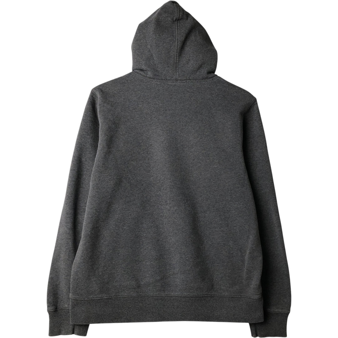 Nike Sweat Pullover Hoodie, Men's Size M cotton Charcoal Vintage Second Hand