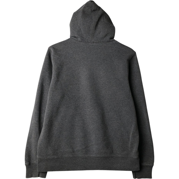 Nike Sweat Pullover Hoodie, Men's Size M cotton Charcoal Vintage Second Hand
