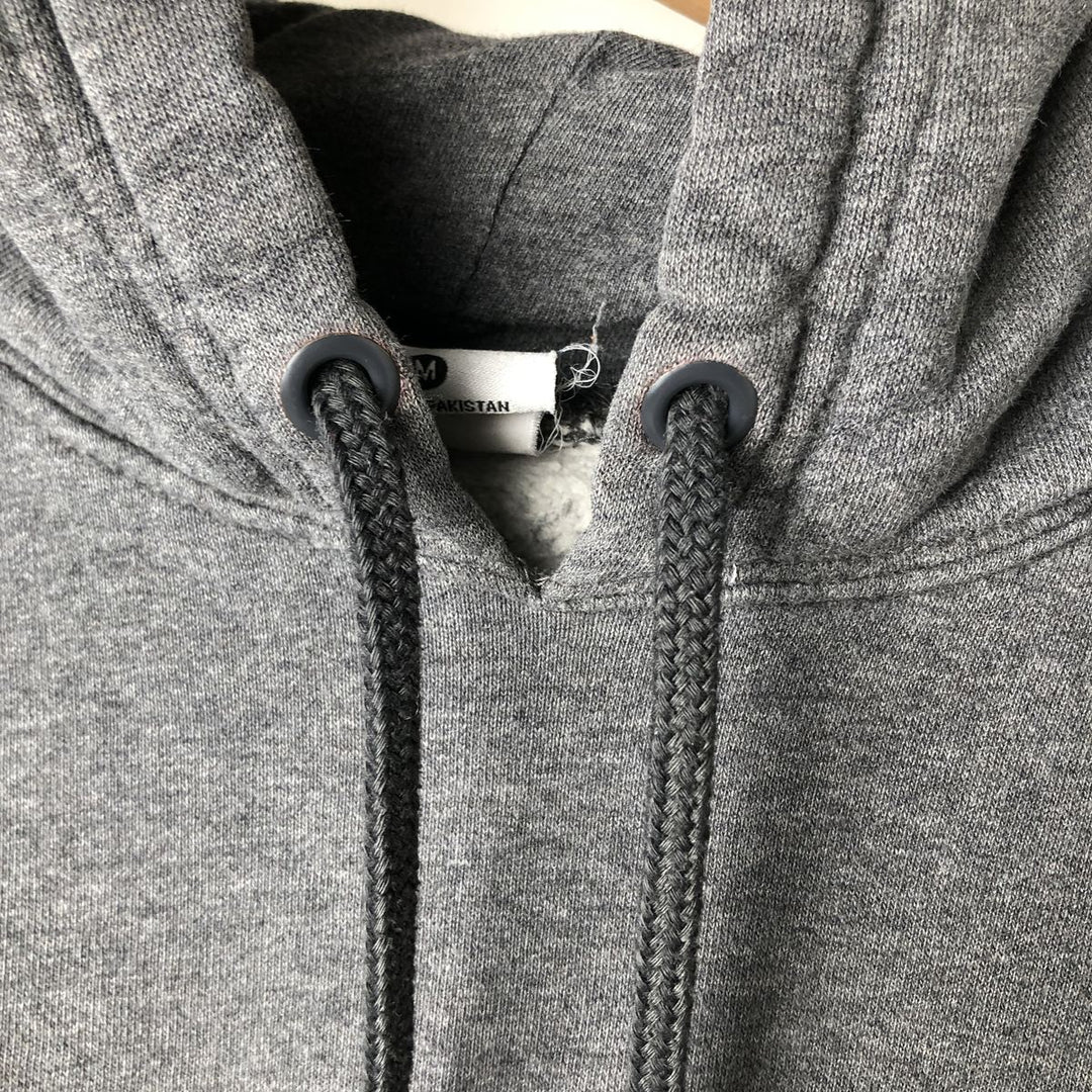 Nike Sweat Pullover Hoodie, Men's Size M cotton Charcoal Vintage Second Hand