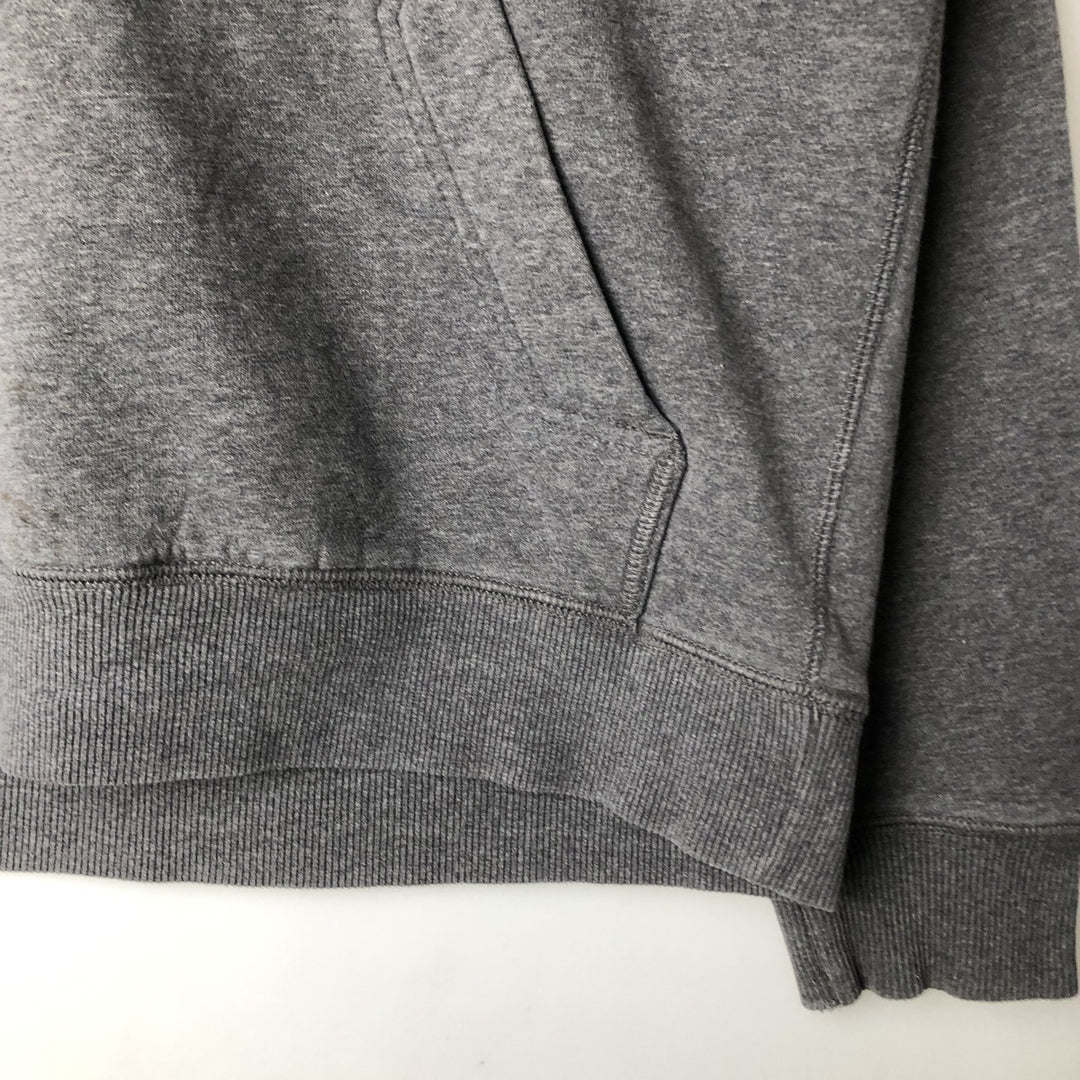 Nike Sweat Pullover Hoodie, Men's Size M cotton Charcoal Vintage Second Hand