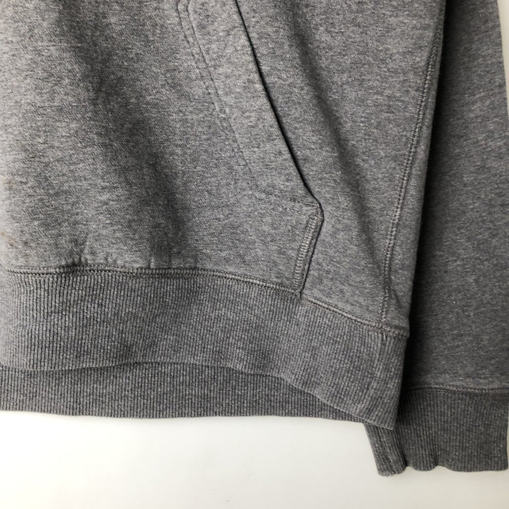 Nike Sweat Pullover Hoodie, Men's Size M cotton Charcoal Vintage Second Hand