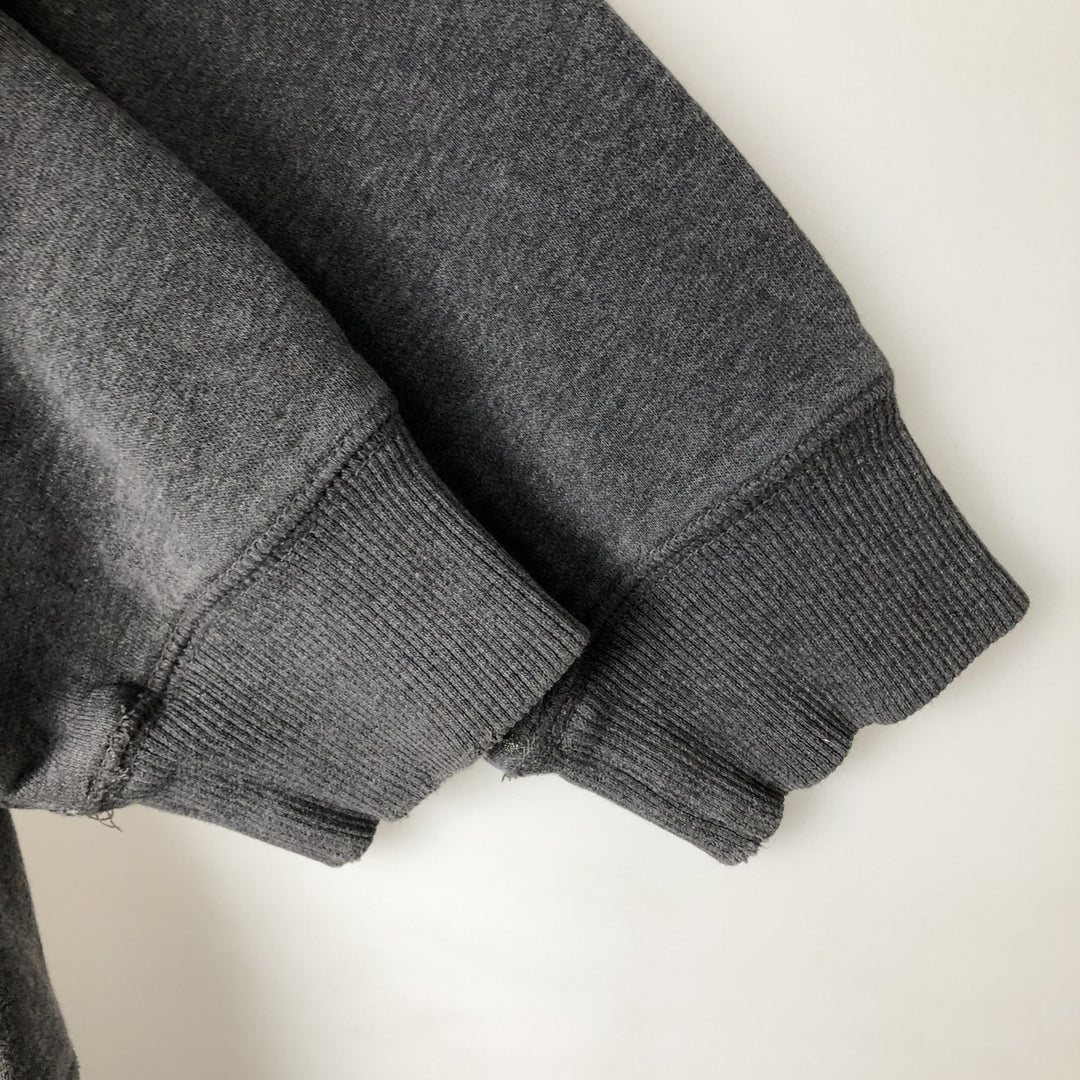 Nike Sweat Pullover Hoodie, Men's Size M cotton Charcoal Vintage Second Hand