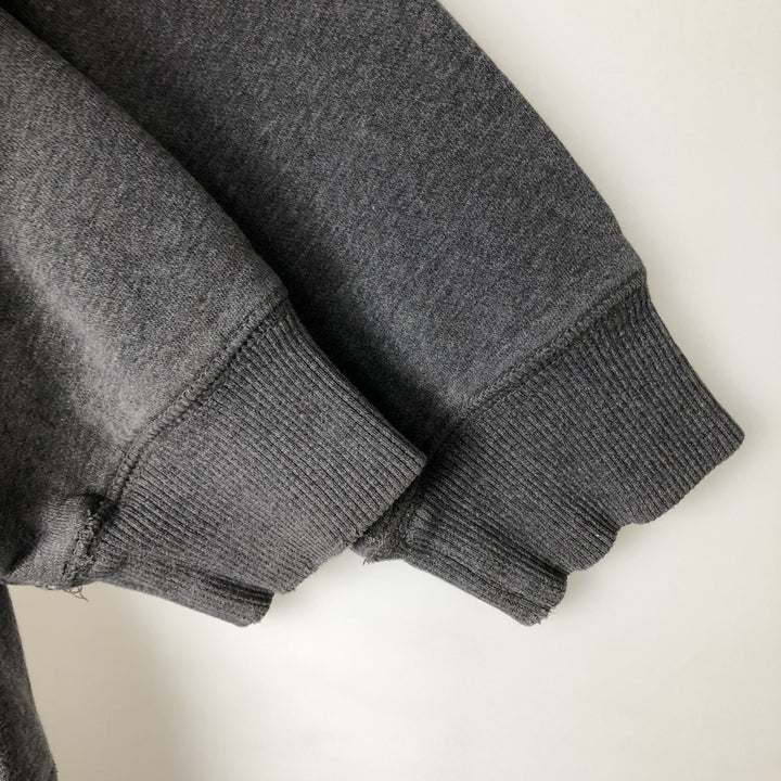 Nike Sweat Pullover Hoodie, Men's Size M cotton Charcoal Vintage Second Hand
