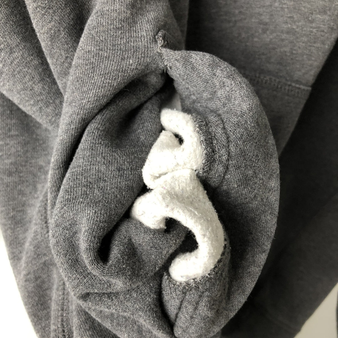 Nike Sweat Pullover Hoodie, Men's Size M cotton Charcoal Vintage Second Hand