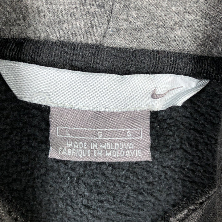 2000'S Nike One-Point Sweat Pullover Hoodie, Men's Size L (approx.) cotton black type Vintage Second Hand
