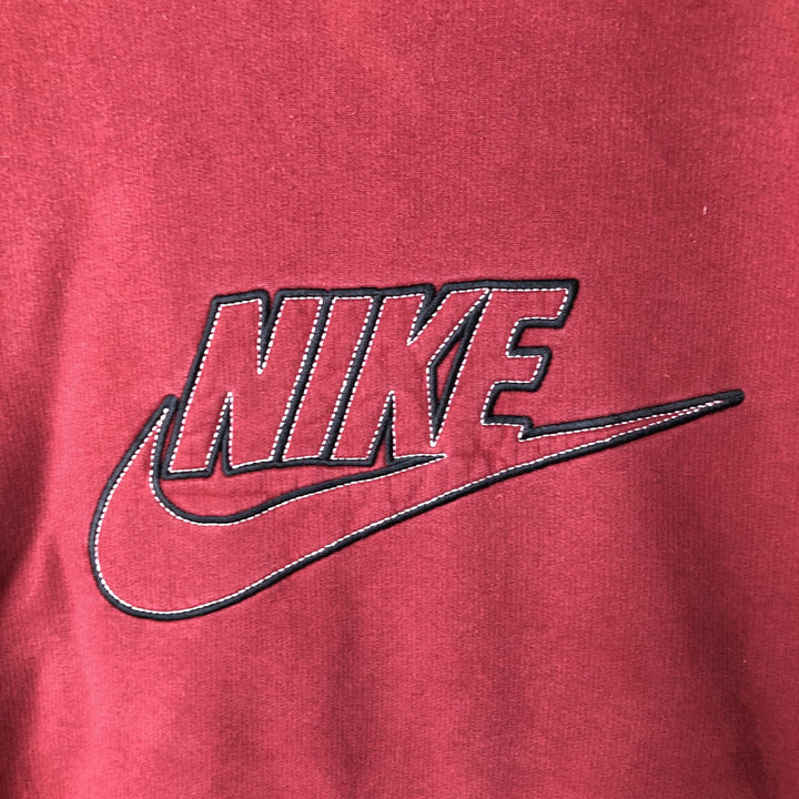 00'S Nike Sweat Pullover Hoodie Men's XL Size cotton red type Vintage Second Hand