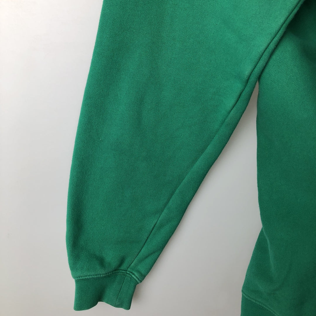 Stussy sweatshirt pullover hoodie, men's size S (equivalent) cotton green type Vintage Second Hand