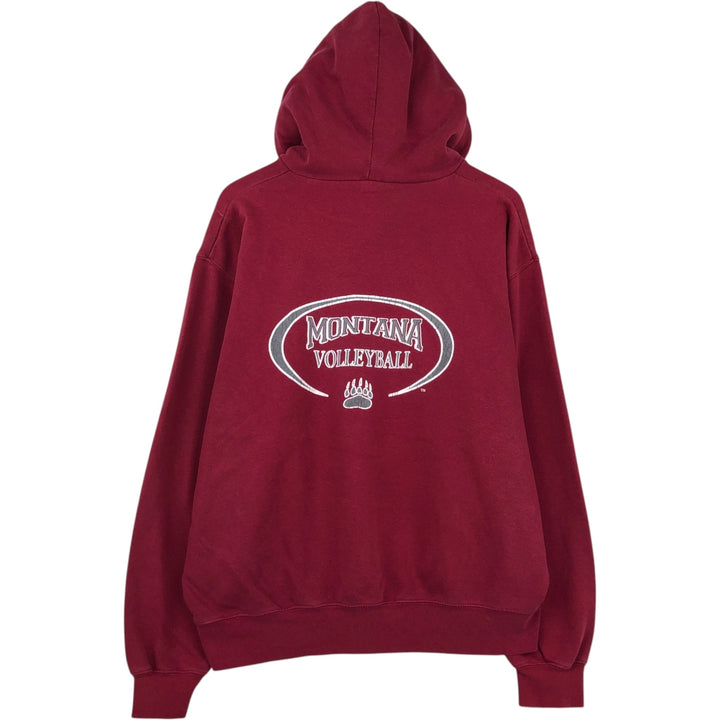 2000'S Nike Team Sweatshirt Pullover Hoodie, Men's Size L (approx.) cotton Red type red-purple Vintage Second Hand