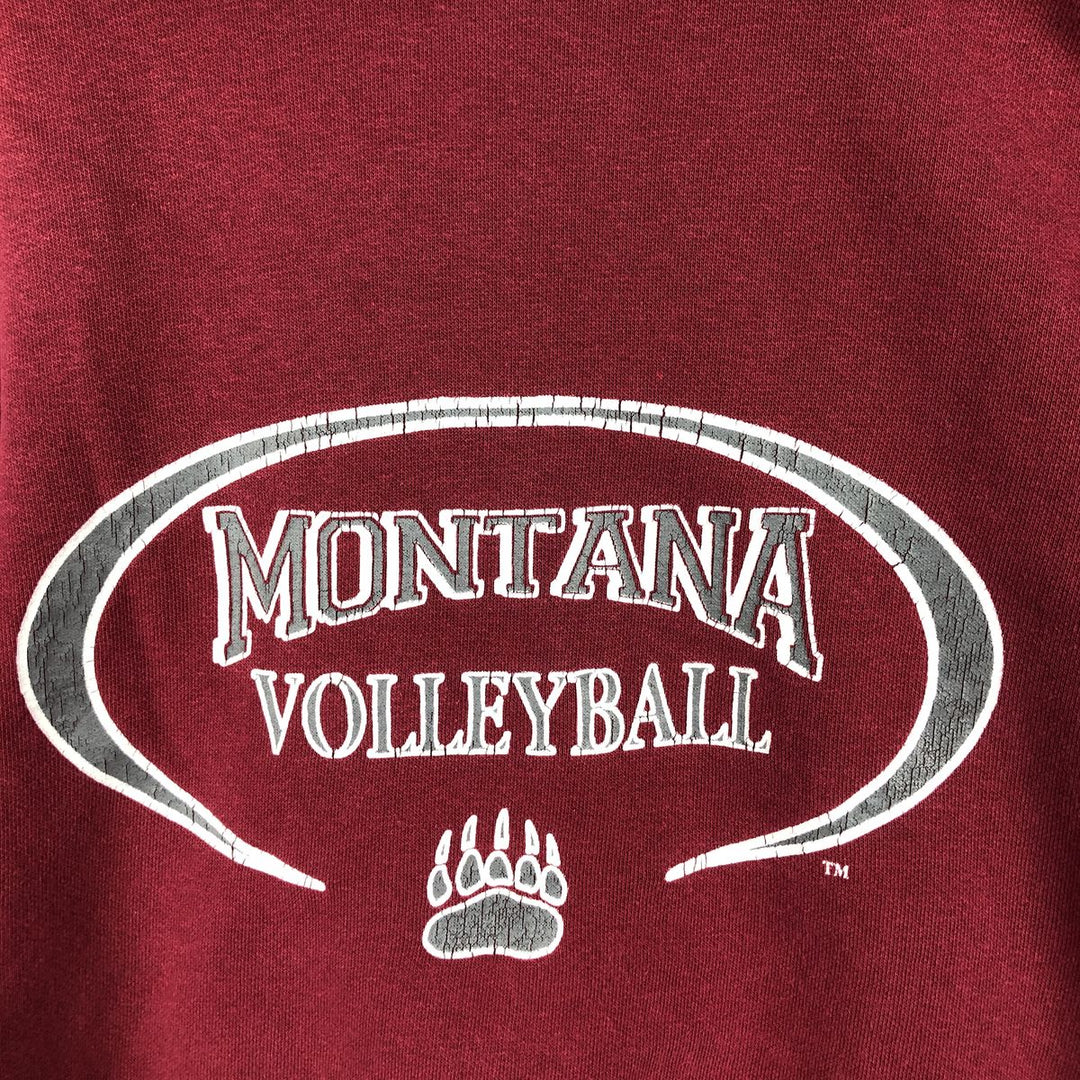 2000'S Nike Team Sweatshirt Pullover Hoodie, Men's Size L (approx.) cotton Red type red-purple Vintage Second Hand
