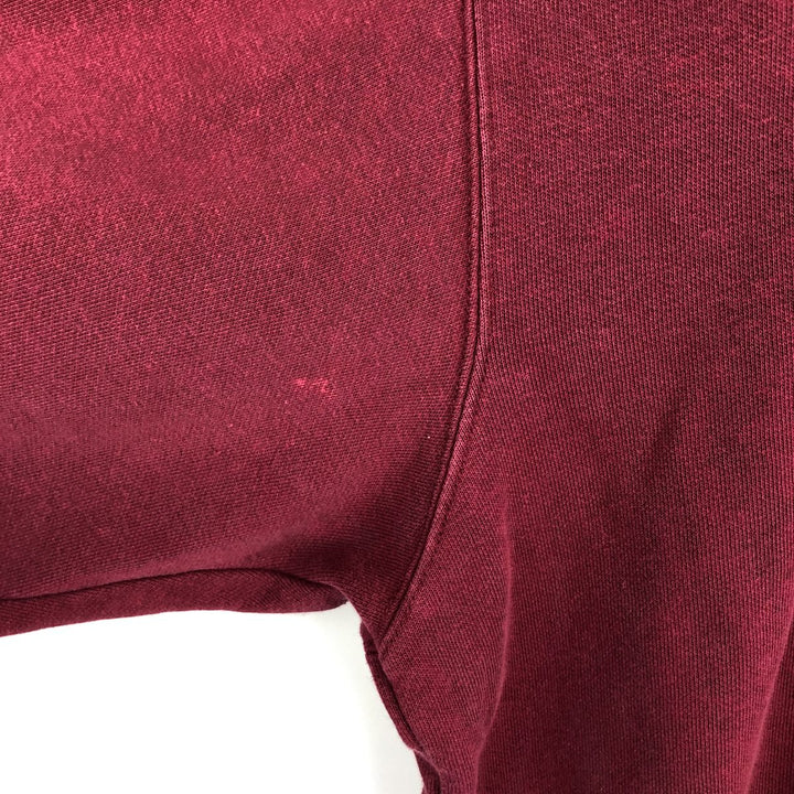 2000'S Nike Team Sweatshirt Pullover Hoodie, Men's Size L (approx.) cotton Red type red-purple Vintage Second Hand