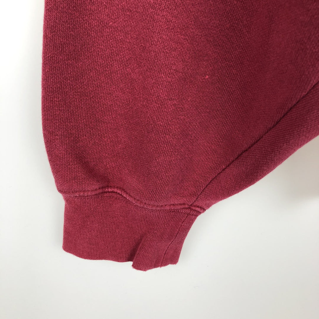 2000'S Nike Team Sweatshirt Pullover Hoodie, Men's Size L (approx.) cotton Red type red-purple Vintage Second Hand