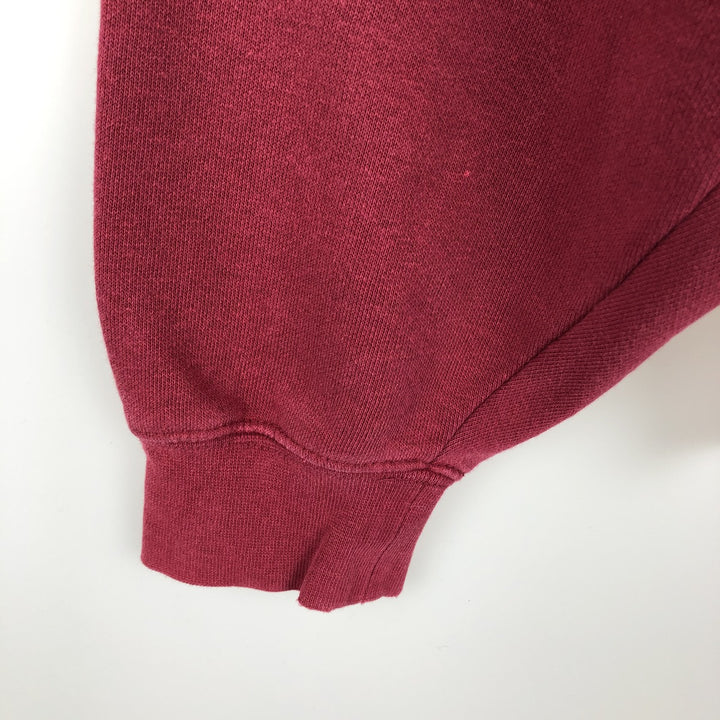 2000'S Nike Team Sweatshirt Pullover Hoodie, Men's Size L (approx.) cotton Red type red-purple Vintage Second Hand