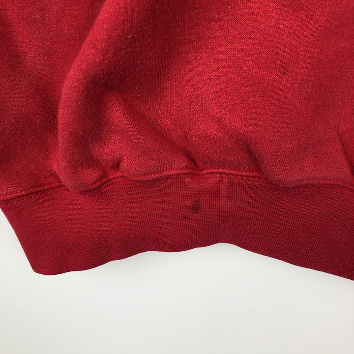 00'S Nike NIKE TEAM Center Logo Sweat Pullover Hoodie Men's XL cotton red type Vintage Second Hand
