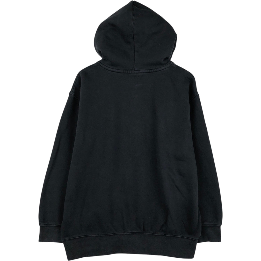 Nike Center Logo Sweat Pullover Hoodie, Men's Size Small cotton black type Vintage Second Hand