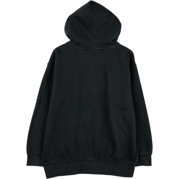 Nike Center Logo Sweat Pullover Hoodie, Men's Size Small cotton black type Vintage Second Hand