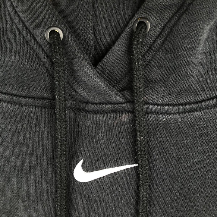 Nike Center Logo Sweat Pullover Hoodie, Men's Size Small cotton black type Vintage Second Hand