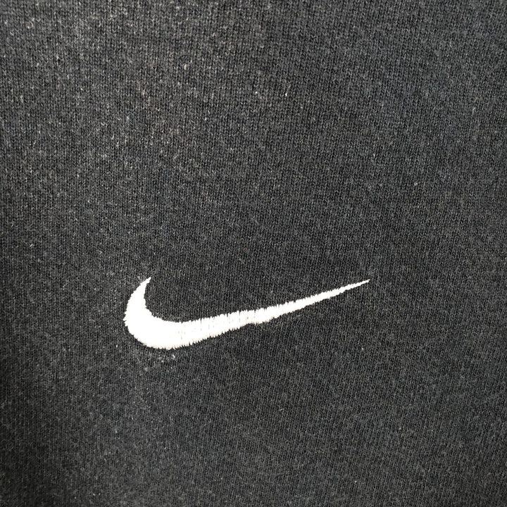 Vintage 90'S Nike pullover sweatshirt, made in the USA, size L, men's cotton black type Vintage Second Hand