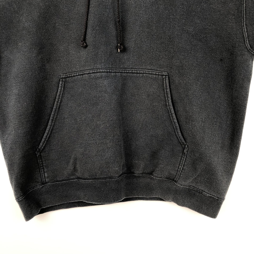 Vintage 90'S Nike pullover sweatshirt, made in the USA, size L, men's cotton black type Vintage Second Hand
