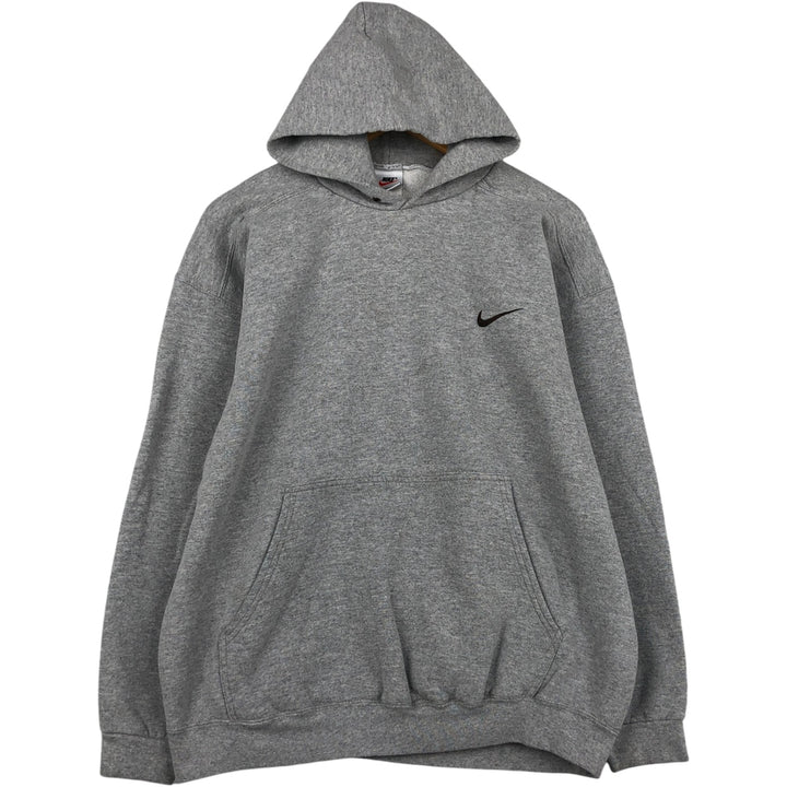 Vintage 90'S Nike pullover sweatshirt, made in the USA, size L, men's cotton gray type Vintage Second Hand
