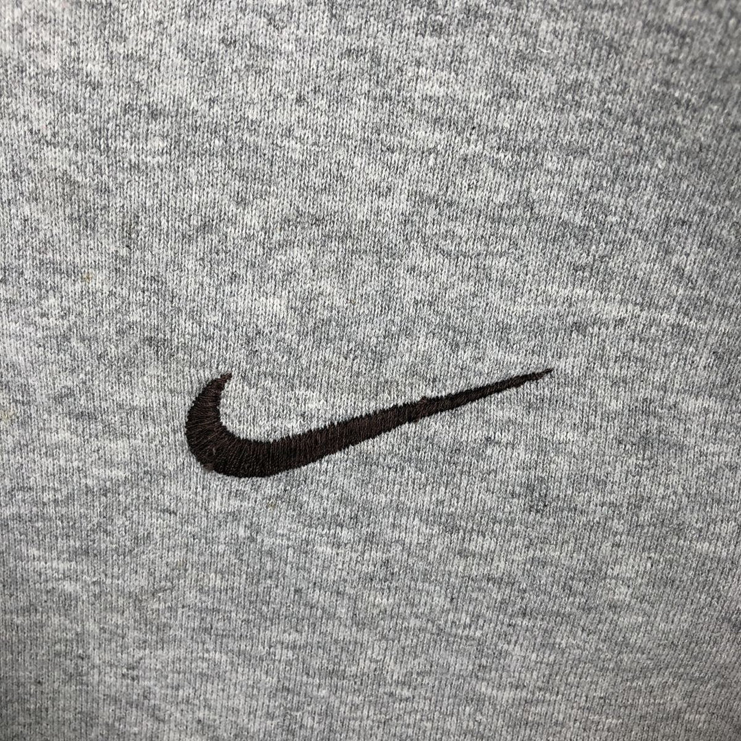 Vintage 90'S Nike pullover sweatshirt, made in the USA, size L, men's cotton gray type Vintage Second Hand