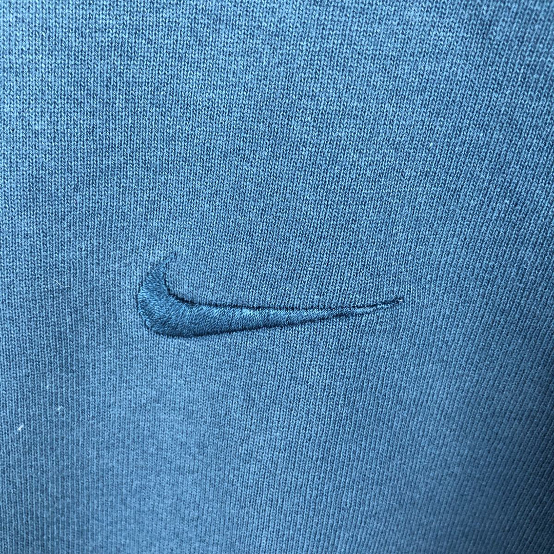 Vintage 90'S Nike pullover sweatshirt, made in the USA, size L, men's cotton green type Vintage Second Hand