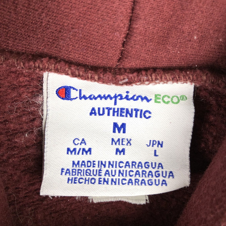 Champion HARVARD UNIVERSITY College Sweatshirt Pullover Hoodie, Men's Size M (approx.) cotton bordeaux Vintage Second Hand