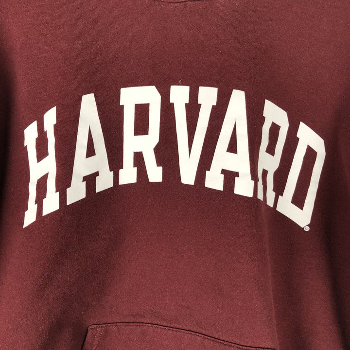 Champion HARVARD UNIVERSITY College Sweatshirt Pullover Hoodie, Men's Size M (approx.) cotton bordeaux Vintage Second Hand