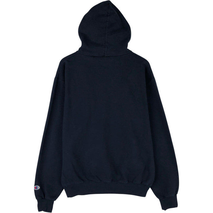 Champion Authentic College Pullover Hoodie, Men's Size L unclear navy blue type Vintage Second Hand