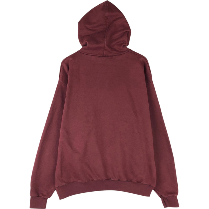 Champion HARVARD UNIVERSITY Triple Print College Sweatshirt Pullover Hoodie, Men's XL (approx.) cotton bordeaux Vintage Second Hand