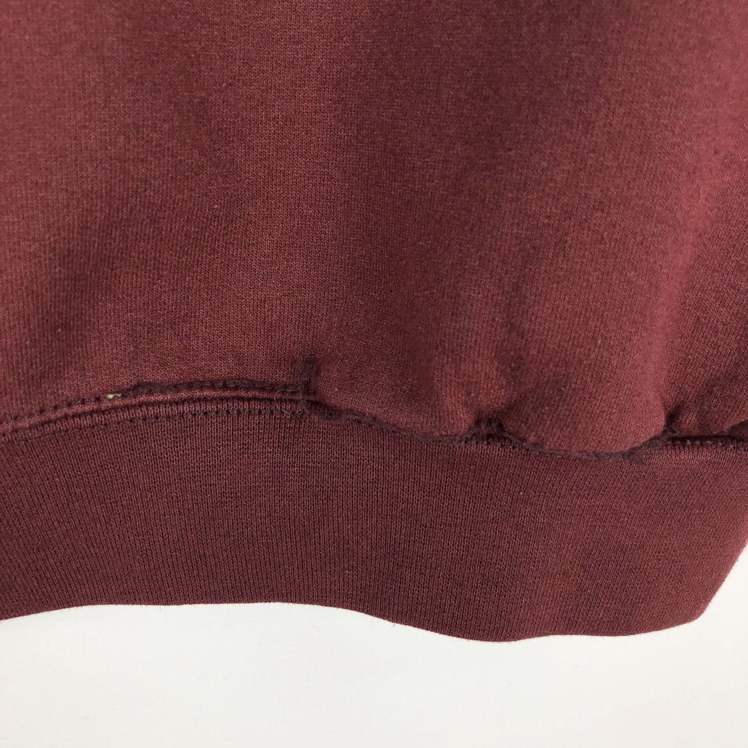 Champion HARVARD UNIVERSITY Triple Print College Sweatshirt Pullover Hoodie, Men's XL (approx.) cotton bordeaux Vintage Second Hand