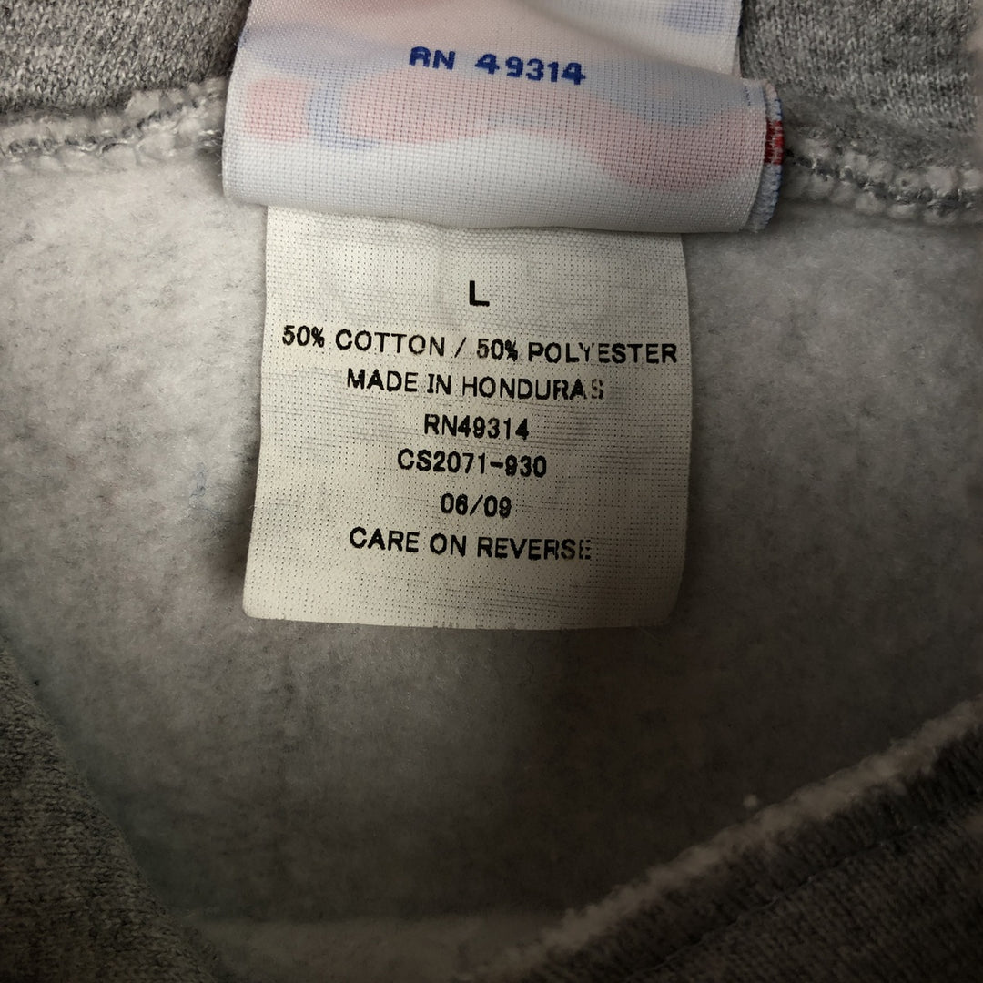 Champion Authentic College Pullover Hoodie, Men's Size L cotton gray type Vintage Second Hand