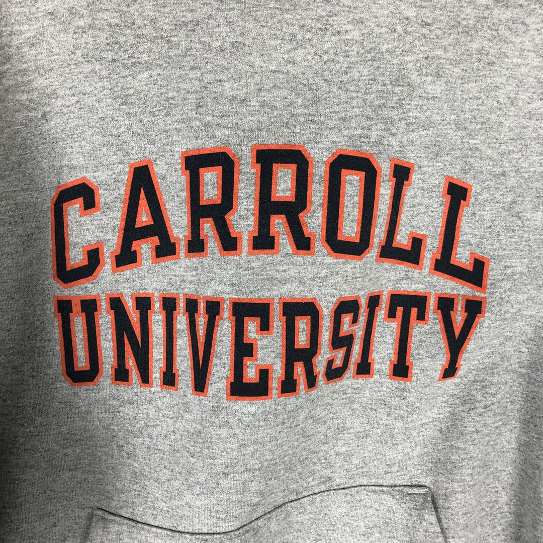 Champion Authentic College Pullover Hoodie, Men's Size L cotton gray type Vintage Second Hand