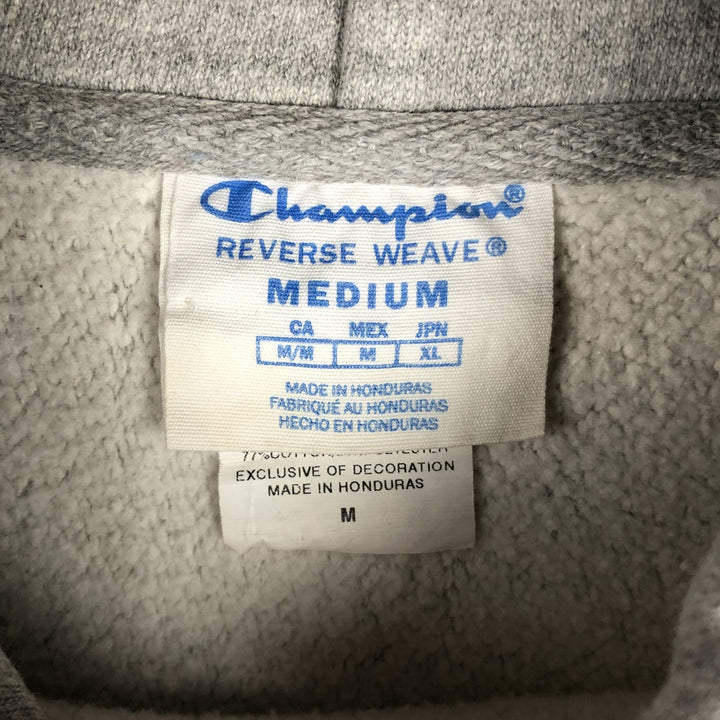 Champion REVERSE WEAVE One-Point Sweat Pullover Hoodie, Men's Size M (approx.) cotton gray type Vintage Second Hand