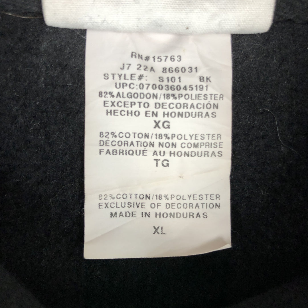 Champion REVERSE WEAVE Reverse Weave Sweat Pullover Hoodie Men's XL cotton black type Vintage Second Hand